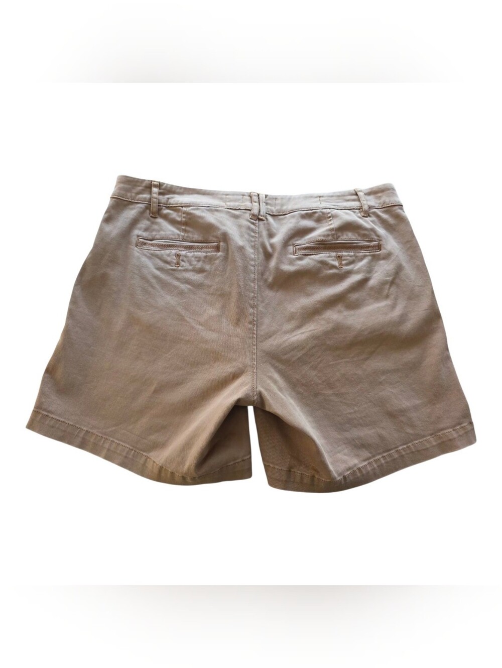 Pilcro and the Letterpress Embroidered Brown/Tan Cotton Shorts Size 28' - Picture 3 of 14